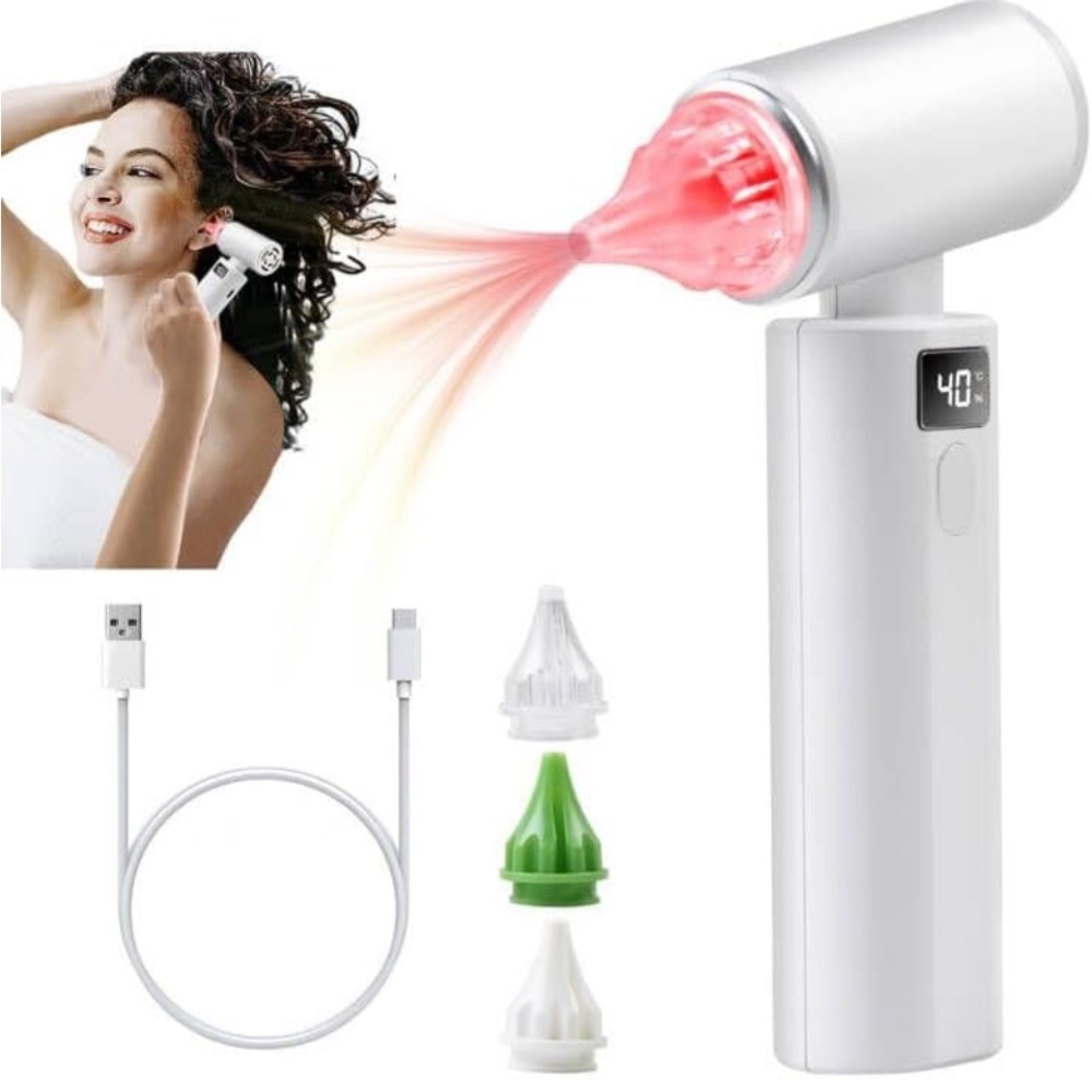 Ear Dryer-Rechargeable Ear Drying for Swimmers,Showering, Water Sports